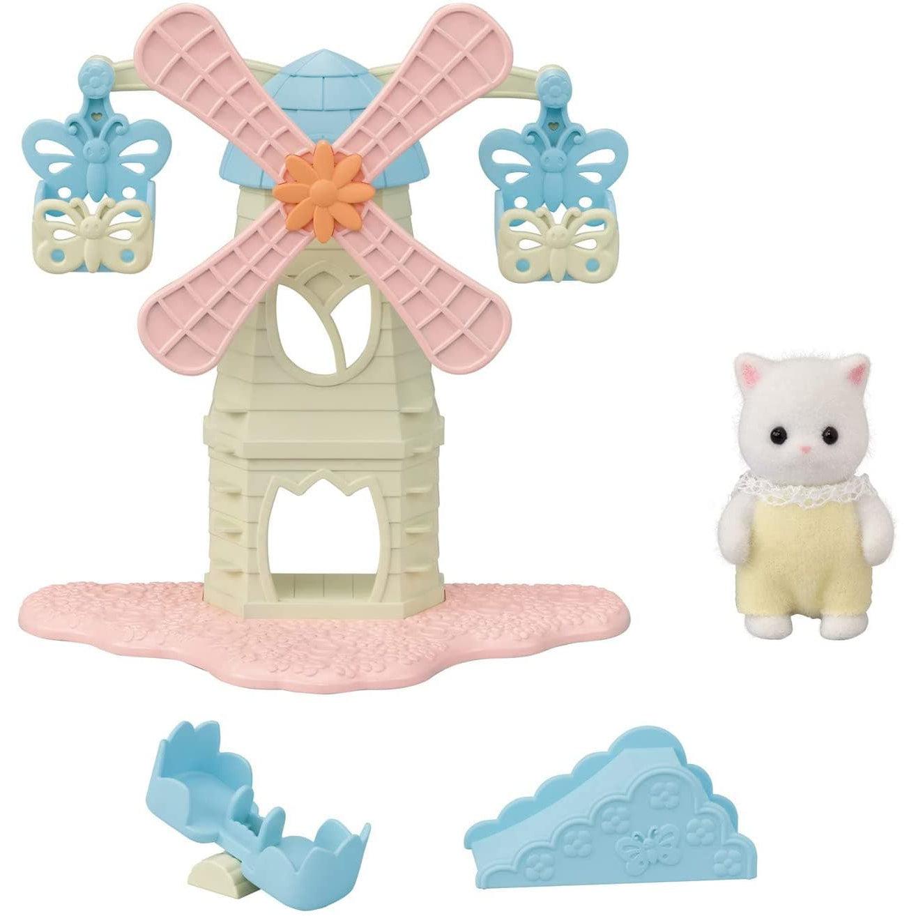 Epoch Everlasting Play-Calico Critters Baby Windmill Park-CC1900-Legacy Toys
