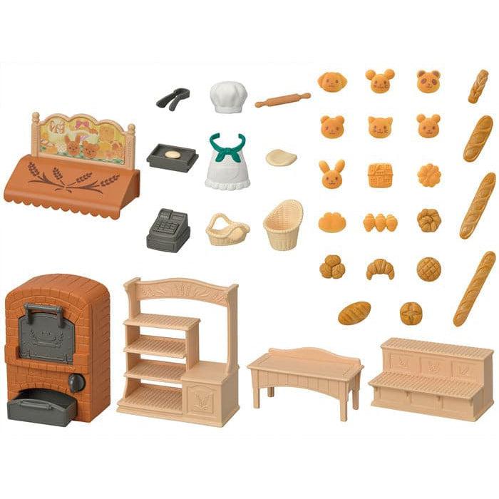 Epoch Everlasting Play-Calico Critters Bakery Shop Starter Set-CC1914-Legacy Toys