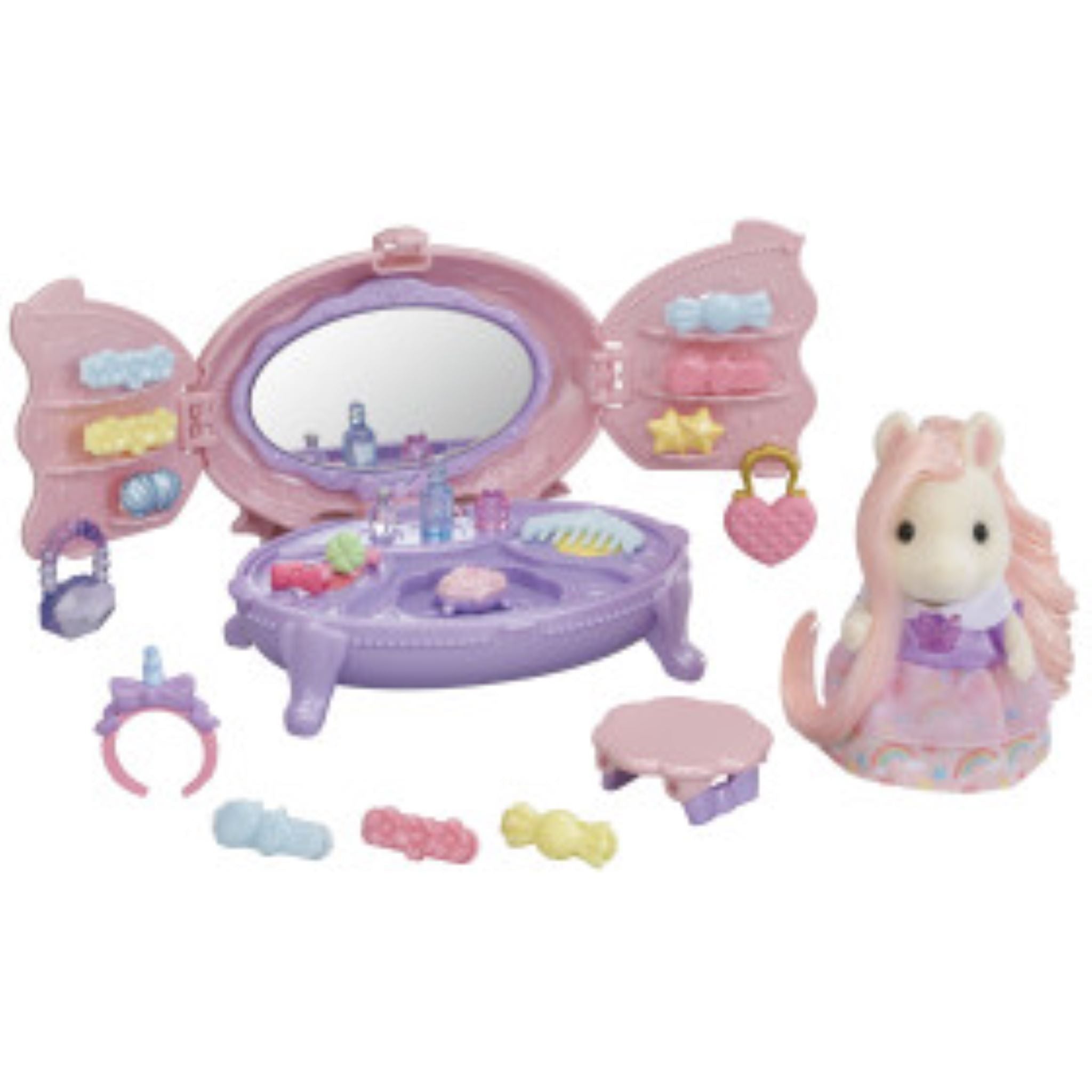 Epoch Everlasting Play-Calico Critters Pony's Vanity Dresser Set-CC2078-Legacy Toys