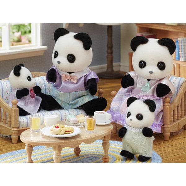 Epoch Everlasting Play-Calico Critters Pookie Panda Family-CC1940-Legacy Toys