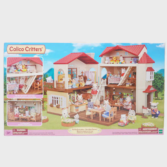 Epoch Everlasting Play-Calico Critters Red Roof Country Home - Secret Attic Playroom-CC2079-Legacy Toys
