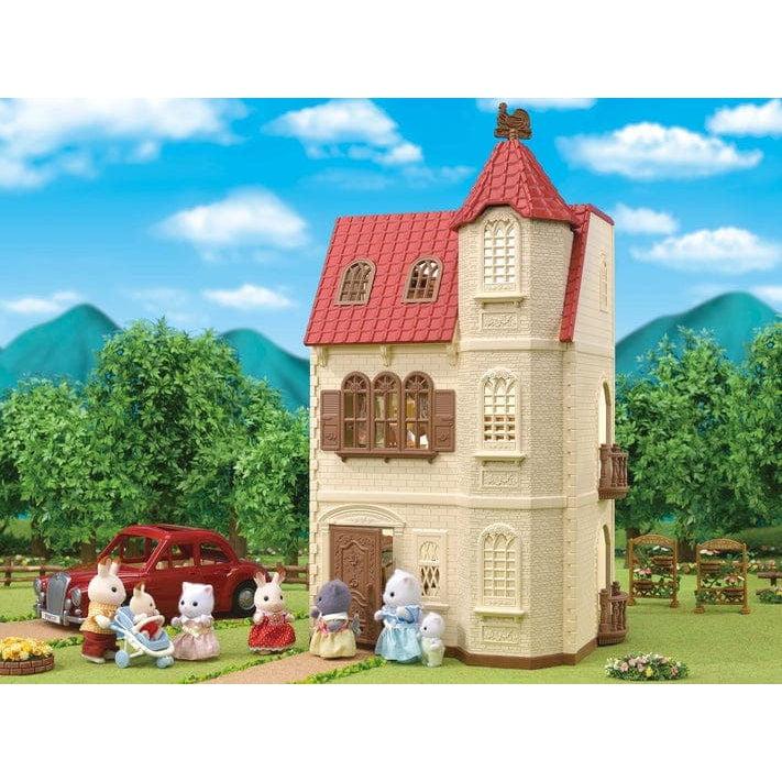 Epoch Everlasting Play-Calico Critters Red Roof Tower Home-CF1842-Legacy Toys