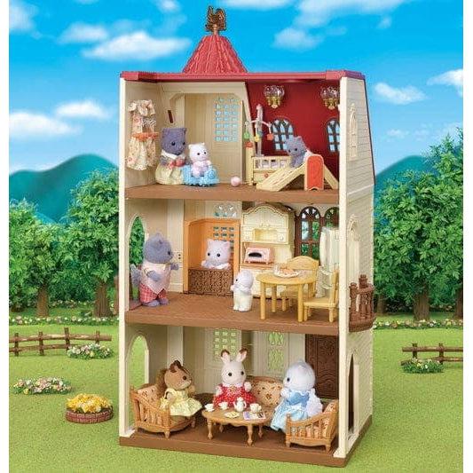 Epoch Everlasting Play-Calico Critters Red Roof Tower Home-CF1842-Legacy Toys