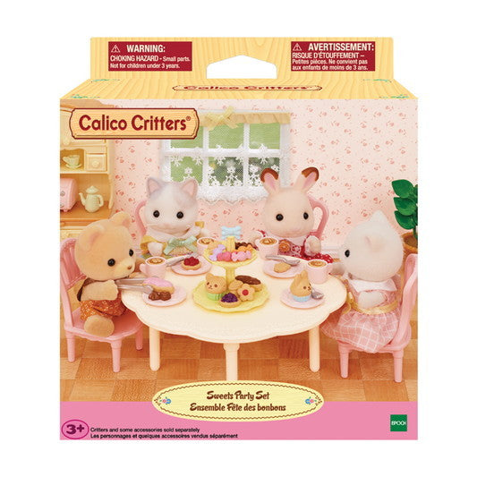 Epoch Everlasting Play-Calico Critters Sweets Party Set-CC2165-Legacy Toys