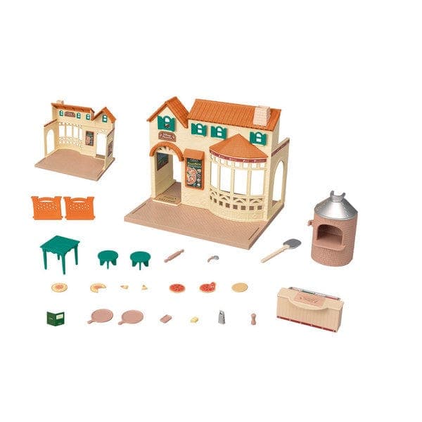 Epoch Everlasting Play-Calico Critters Village Pizzeria-CC1801-Legacy Toys