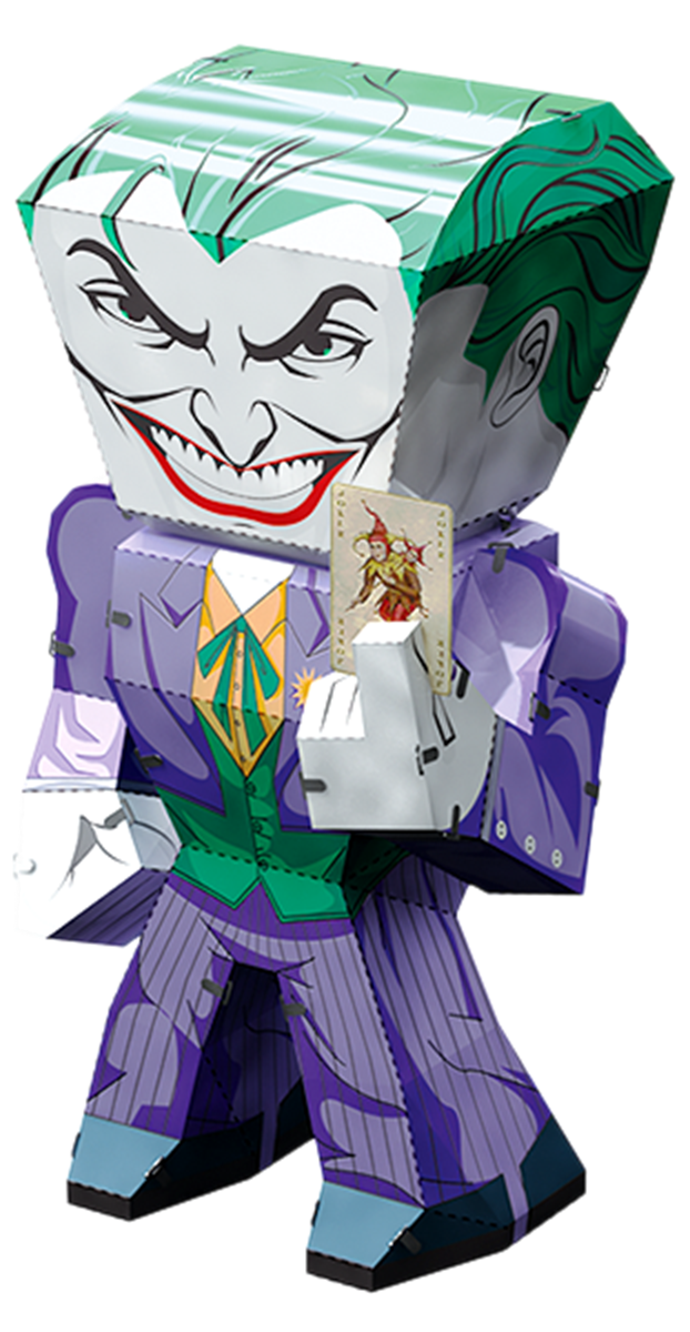 Fascinations-Metal Earth Legends - Justice League - The Joker-MEM022-Legacy Toys