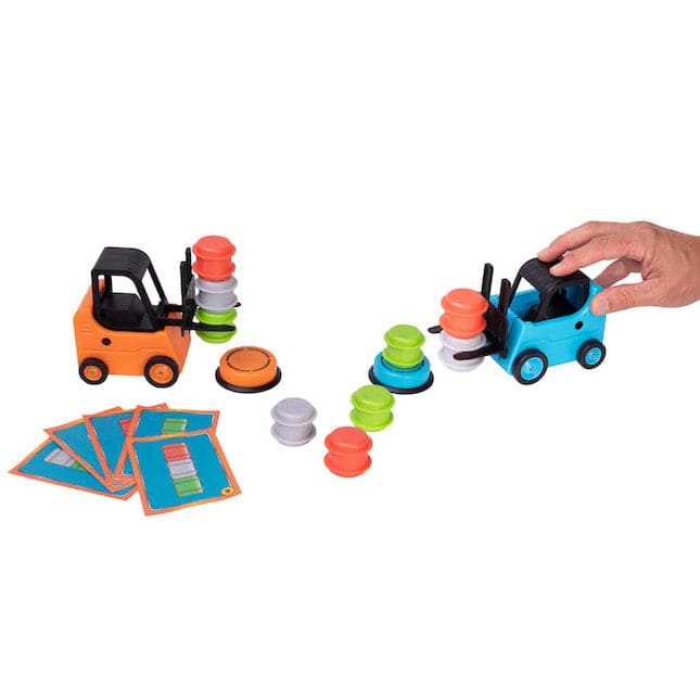 Fat Brain Toys-Forklift Frenzy-FA347-1-Legacy Toys