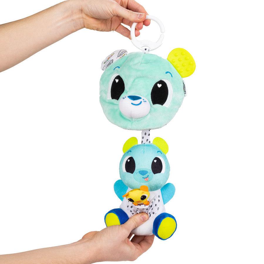 Fat Brain Toys-Lamaze 3-in-1 Clip and Go Bears-FA372-1-Legacy Toys