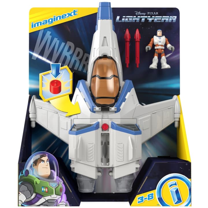 Fisher Price-Fisher-Price Imaginext - Disney Pixar Lightyear XL-15-HGT26-Legacy Toys