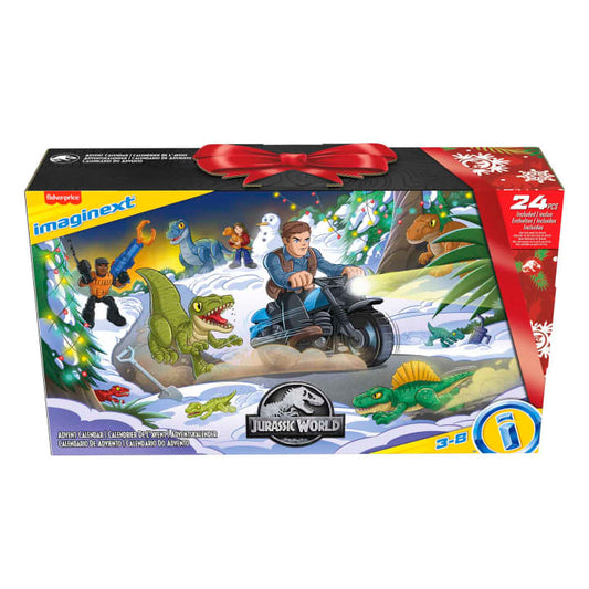Fisher Price-Fisher-Price Imaginext - Jurassic World™ Advent Calendar-HMJ79-Legacy Toys