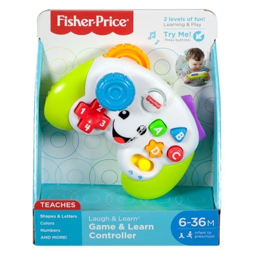 Fisher Price-Fisher-Price Laugh & Learn Game Controller-FNT06-Legacy Toys