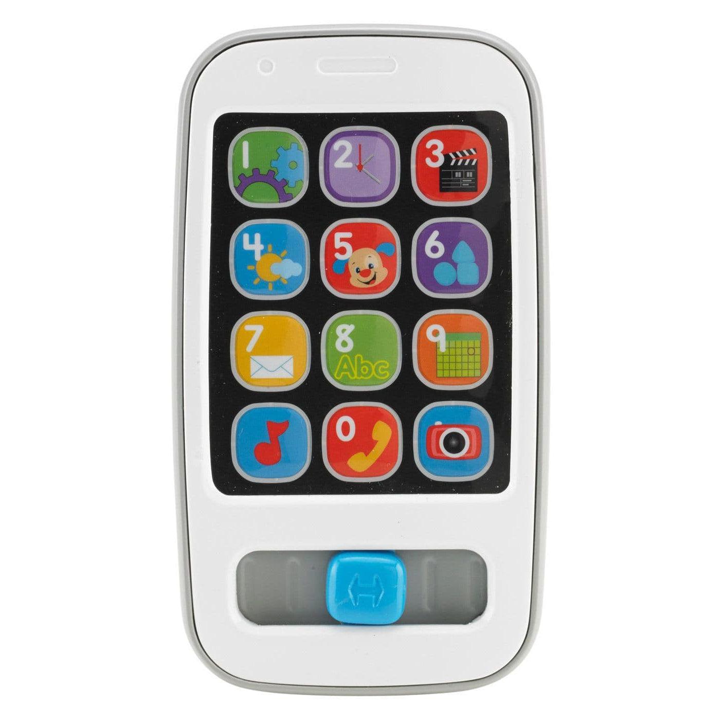 Fisher Price-Fisher-Price Laugh & Learn Smart Phone Grey-HBX24-Legacy Toys