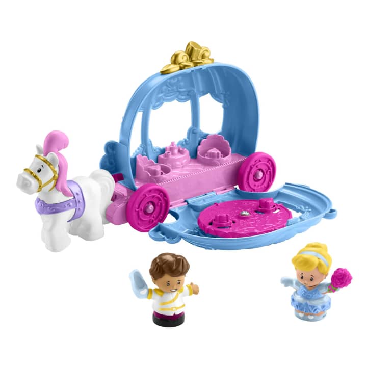 Fisher Price-Fisher-Price Little People - Disney Princess Cinderella's Dancing Carriage-HGP76-Legacy Toys