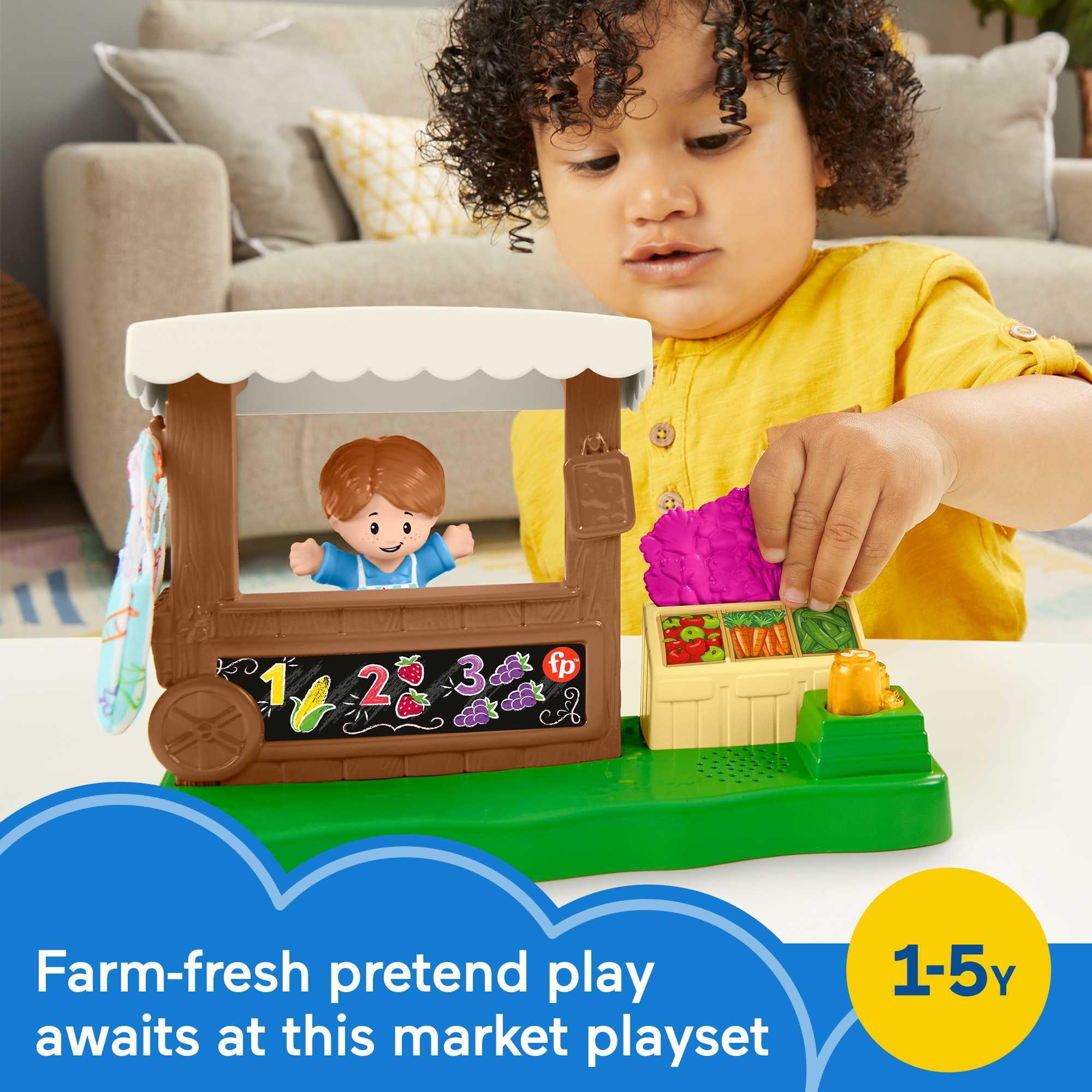 Fisher Price-Fisher-Price Little People - Farmers Market-HCC65-Legacy Toys