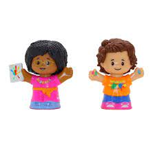 Fisher Price-Fisher-Price Little People Figure 2 Pack -HBW66-Artist and Art Teacher-Legacy Toys