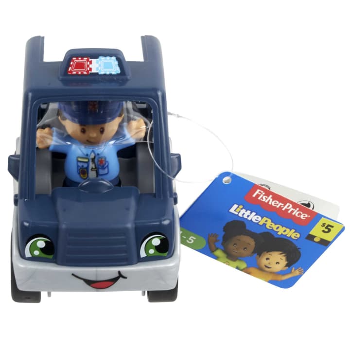 Fisher Price-Fisher-Price Little People - Helping Others Police Car-GKP63-Legacy Toys