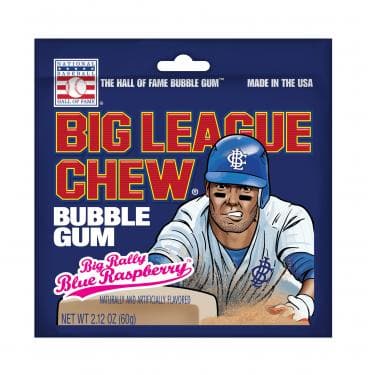 Ford Gum-Big League Chew Blue Raspberry-103375-Legacy Toys