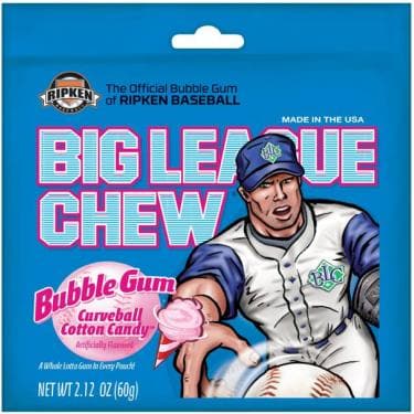 Ford Gum-Big League Chew Cotton Candy-103026-Legacy Toys
