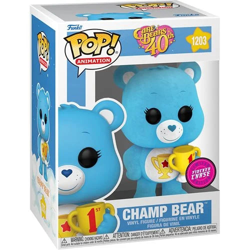 Funko-Care Bears: 40th Anniversary - Champ Bear Funko Pop! Vinyl Figure-FU61555-Legacy Toys