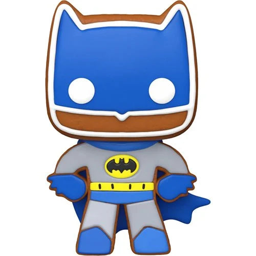 Funko-DC Comics Super Heroes - Gingerbread Batman Funko Pop! Vinyl Figure-FU64325-Legacy Toys