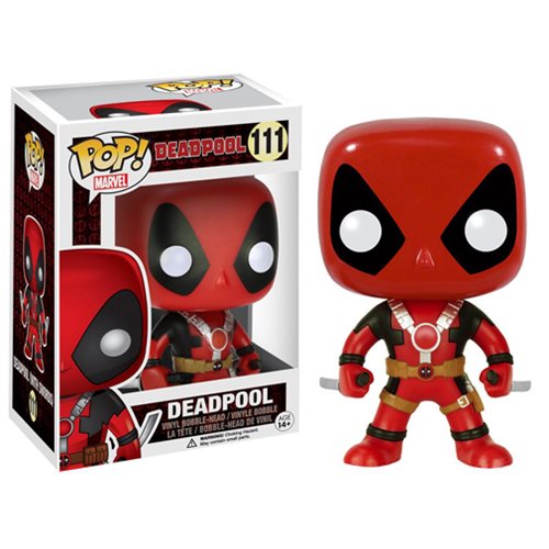 Funko-Deadpool with Two Swords Funko Pop! Vinyl Figur-FU7486-Legacy Toys