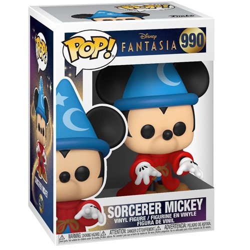 Funko-Disney Fantasia: 80th Anniversary - Sorcerer Mickey Funko Pop! Vinyl Figure-FU51938-Legacy Toys