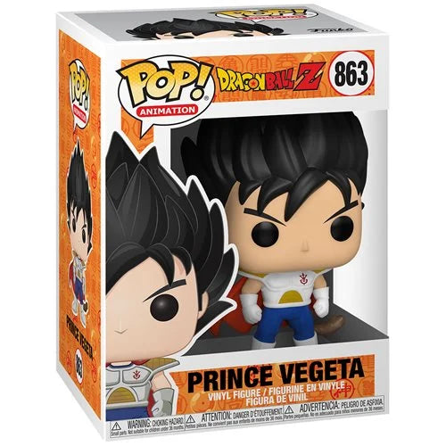 Funko-Dragon Ball Z - Prince Vegeta Funko Pop! Vinyl Figure-FU48606-Legacy Toys