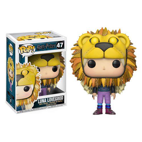 Funko-Harry Potter - Luna Lovegood Lion Head Pop! Vinyl Figure-FU14944-Legacy Toys