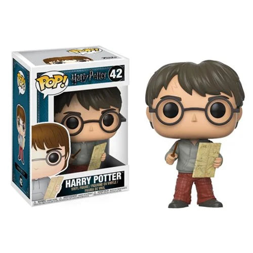 Funko-Harry Potter with Marauders Map Funko Pop! Vinyl Figure-FU14936-Legacy Toys