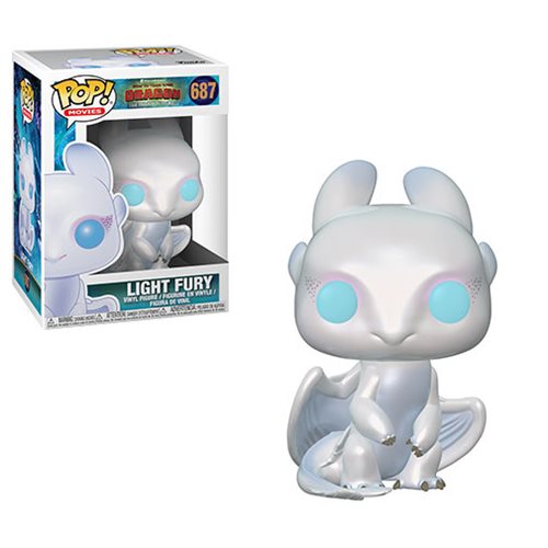 Funko-How to Train Your Dragon 3 - Light Fury Funko Pop! Vinyl Figure-FU36369-Legacy Toys