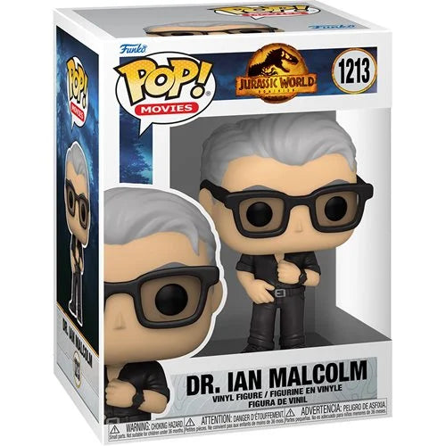 Funko-Jurassic World: Dominion - Dr. Ian Malcolm Funko Pop! Vinyl Figure-FU62224-Legacy Toys