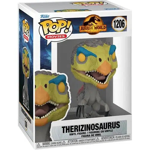 Funko-Jurassic World: Dominion - Therizinosaurus Pop! Vinyl Figure-FU55293-Legacy Toys