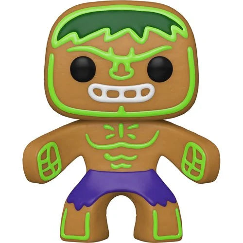 Funko-Marvel Holiday - Gingerbread Hulk Funko Pop! Vinyl Figure-FU50660-Legacy Toys