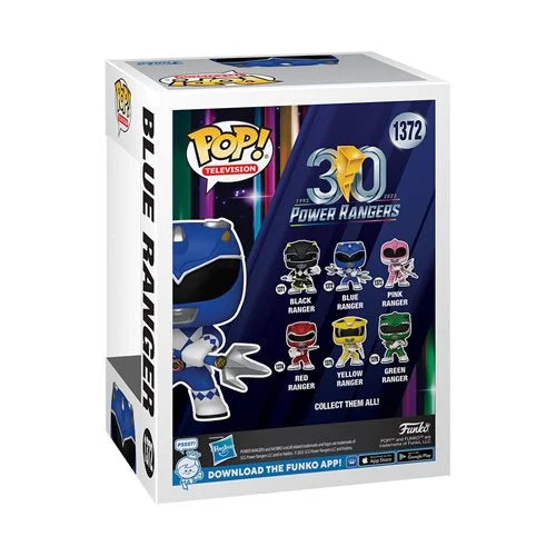 Funko-Mighty Morphin Power Rangers: 30th Anniversary - Blue Ranger Funko Pop! Vinyl Figure-FU72155-Legacy Toys