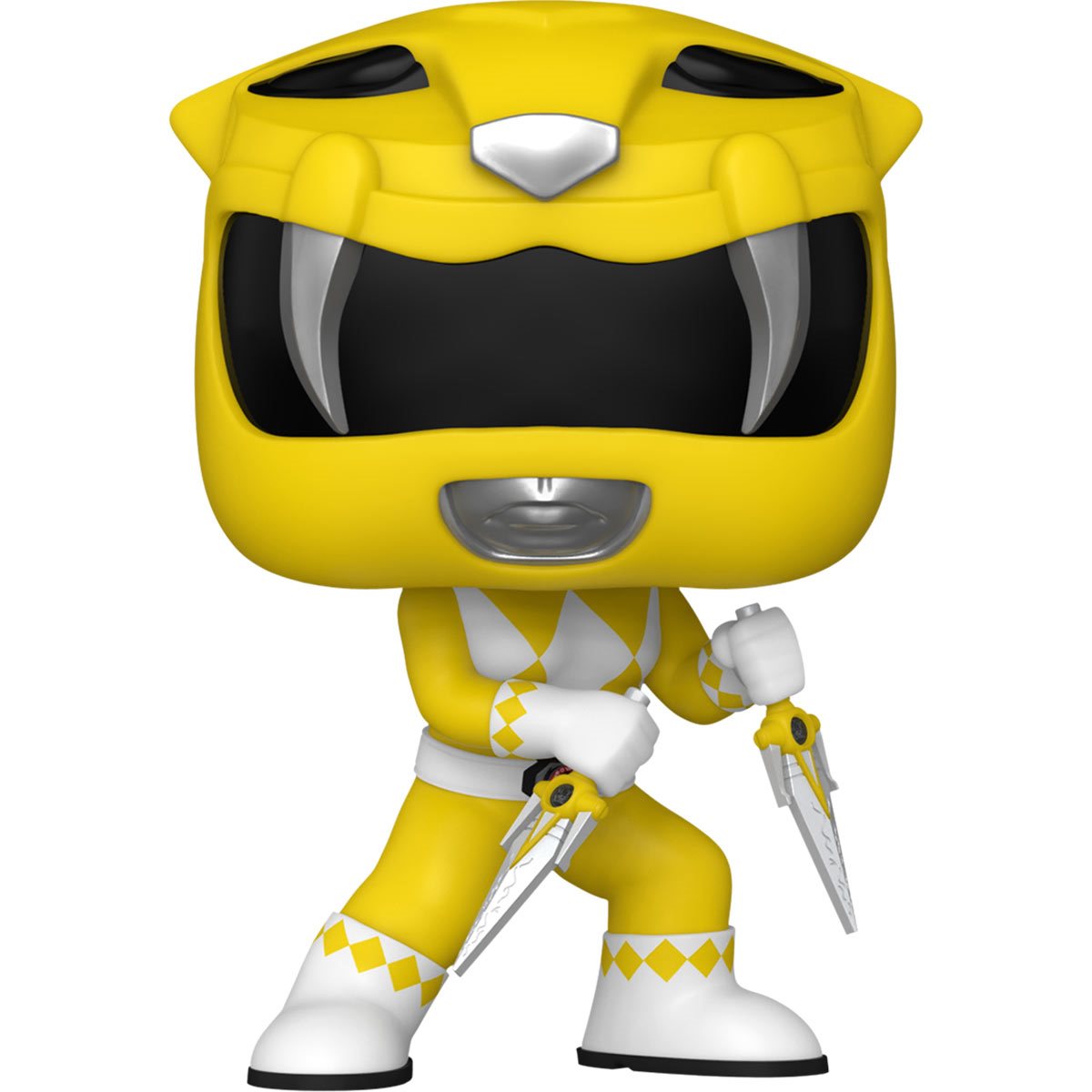 Funko-Mighty Morphin Power Rangers: 30th Anniversary - Yellow Ranger Funko Pop! Vinyl Figure-FU72158-Legacy Toys