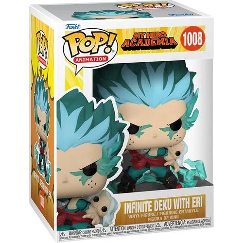 Funko-My Hero Academia - Infinite Deku with Eri Funko Pop! Vinyl Figure-FU51933-Legacy Toys