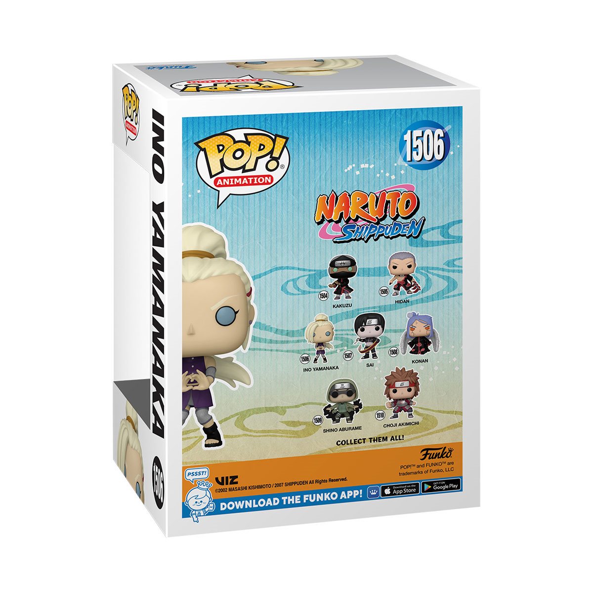 Funko-Naruto Shippuden - Ino Yamanaka Pop! Vinyl Figure-FU75528-Legacy Toys