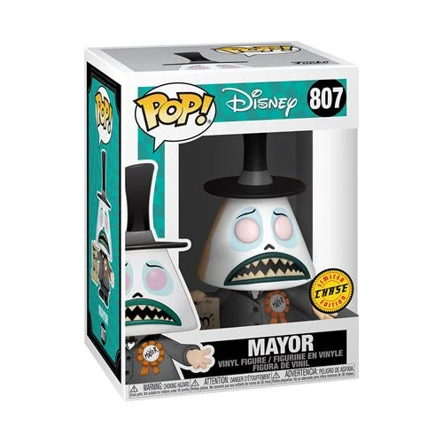 Funko-Nightmare Before Christmas - Mayor with Megaphone Funko Pop! Vinyl Figure-FU48181-Legacy Toys