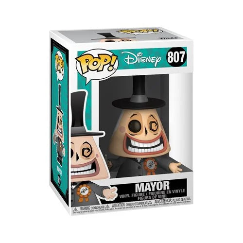 Funko-Nightmare Before Christmas - Mayor with Megaphone Funko Pop! Vinyl Figure-FU48181-Legacy Toys