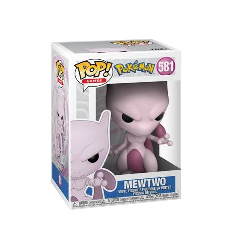 Funko-Pokemon - Mewtwo Funko Pop! Vinyl Figure-FU46864-Legacy Toys