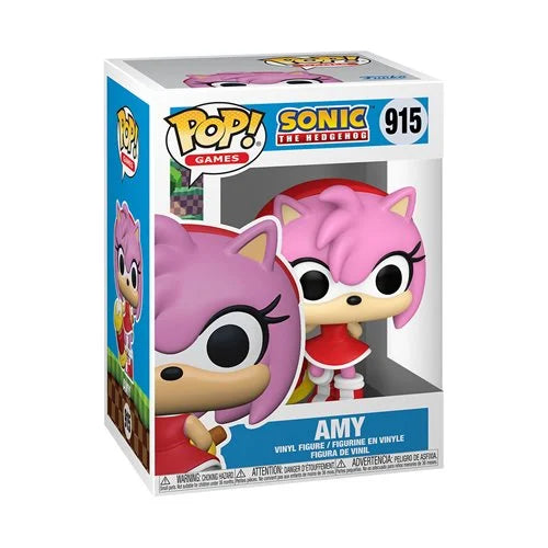 Funko-Sonic the Hedgehog - Amy Funko Pop! Vinyl Figure-FU70582-Legacy Toys