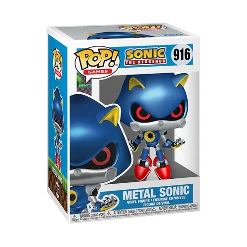 Funko-Sonic the Hedgehog - Metal Sonic Funko Pop! Vinyl Figure-FU70583-Legacy Toys