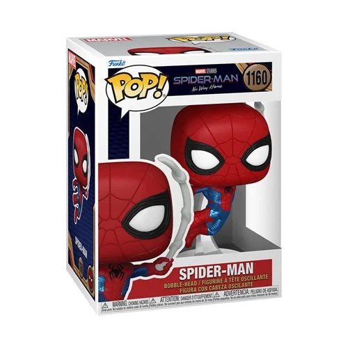 Funko-Spider-Man: No Way Home - Finale Suit Spider-Man Funko Pop! Vinyl Figure-FU67610-Legacy Toys