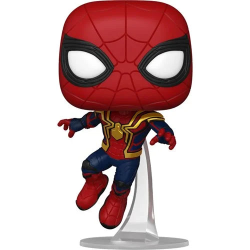 Funko-Spider-Man: No Way Home - Spider-Man Leaping Funko Pop! Vinyl Figure-FU67606-Legacy Toys