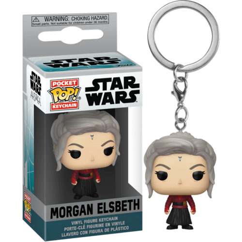 Funko-Star Wars: Ahsoka - Morgan Elsbeth Funko Pocket Pop! Key Chain-FU76538-Legacy Toys