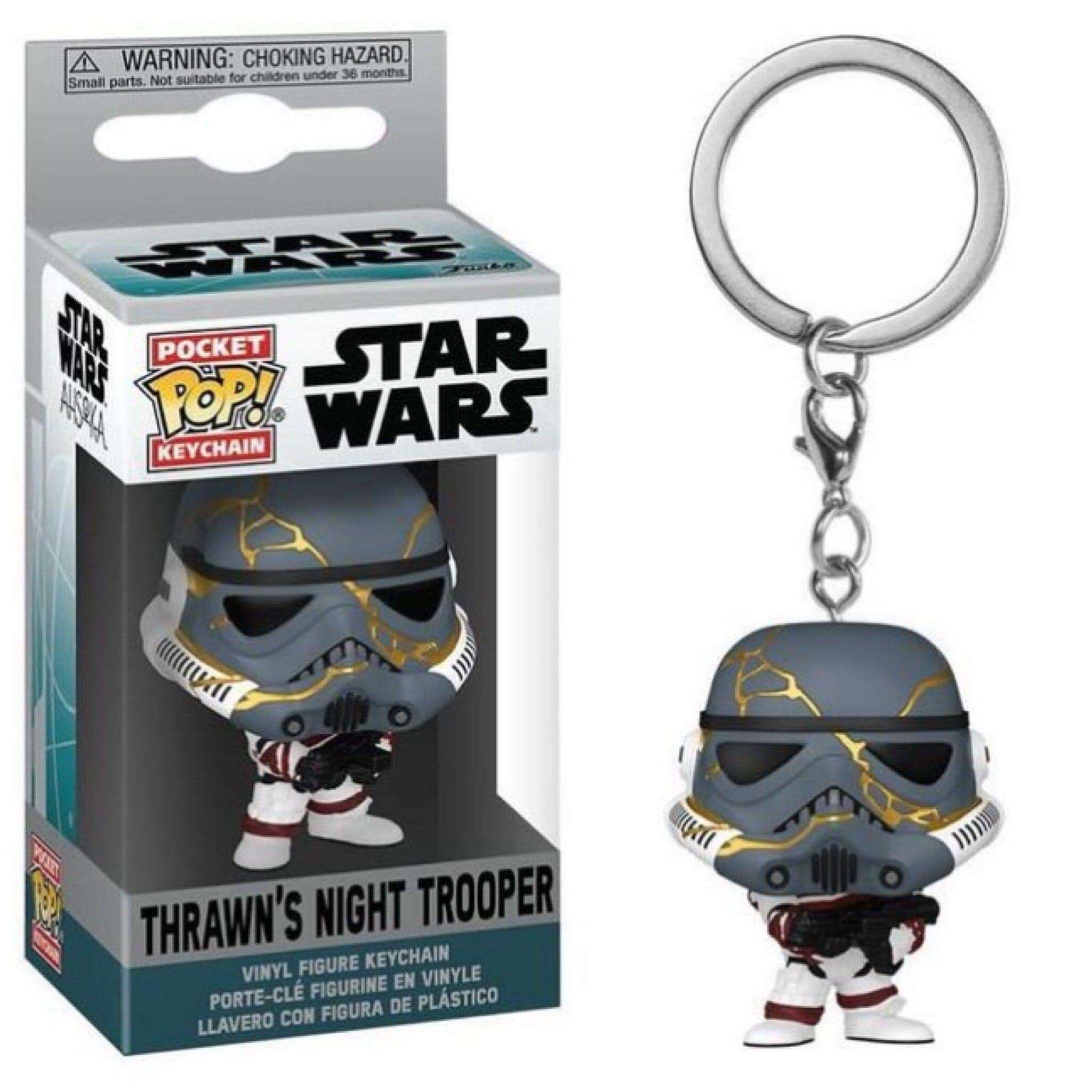 Funko-Star Wars: Ahsoka - Thrawn's Night Trooper Funko Pocket Pop! Key Chain-FU76537-Legacy Toys