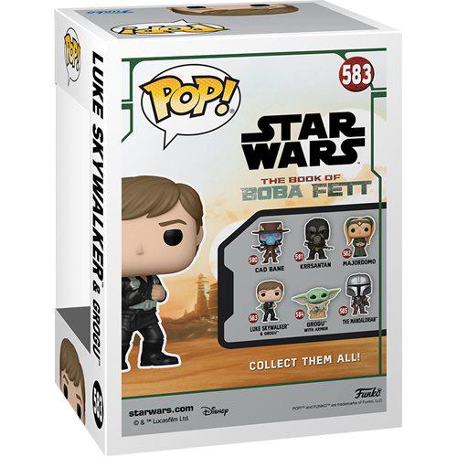 Funko-Star Wars: Book of Boba Fett - Luke Training Pop! Vinyl Figure-FU68652-Legacy Toys