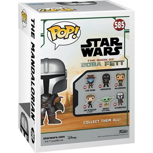 Funko-Star Wars: Book of Boba Fett - The Mandalorian Funko Pop! Vinyl Figure-FU68654-Legacy Toys