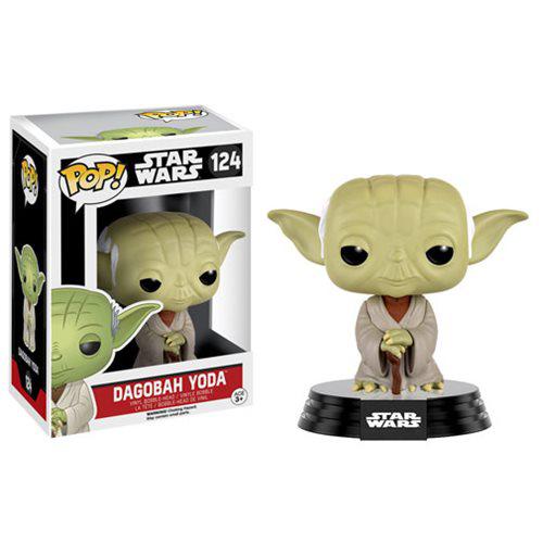 Funko-Star Wars - Dagobah Yoda Pop! Vinyl Bobblehead-FU10105-Legacy Toys