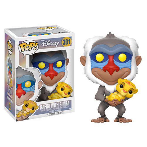 Funko-The Lion King - Rafiki with Baby Simba Pop! Vinyl Figure-FU20095-Legacy Toys